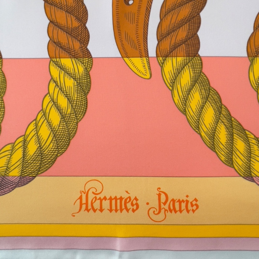 NWT Hermes Scarf Carré 90 "Della Cavalleria" Scarf2 - Picture 3 of 11